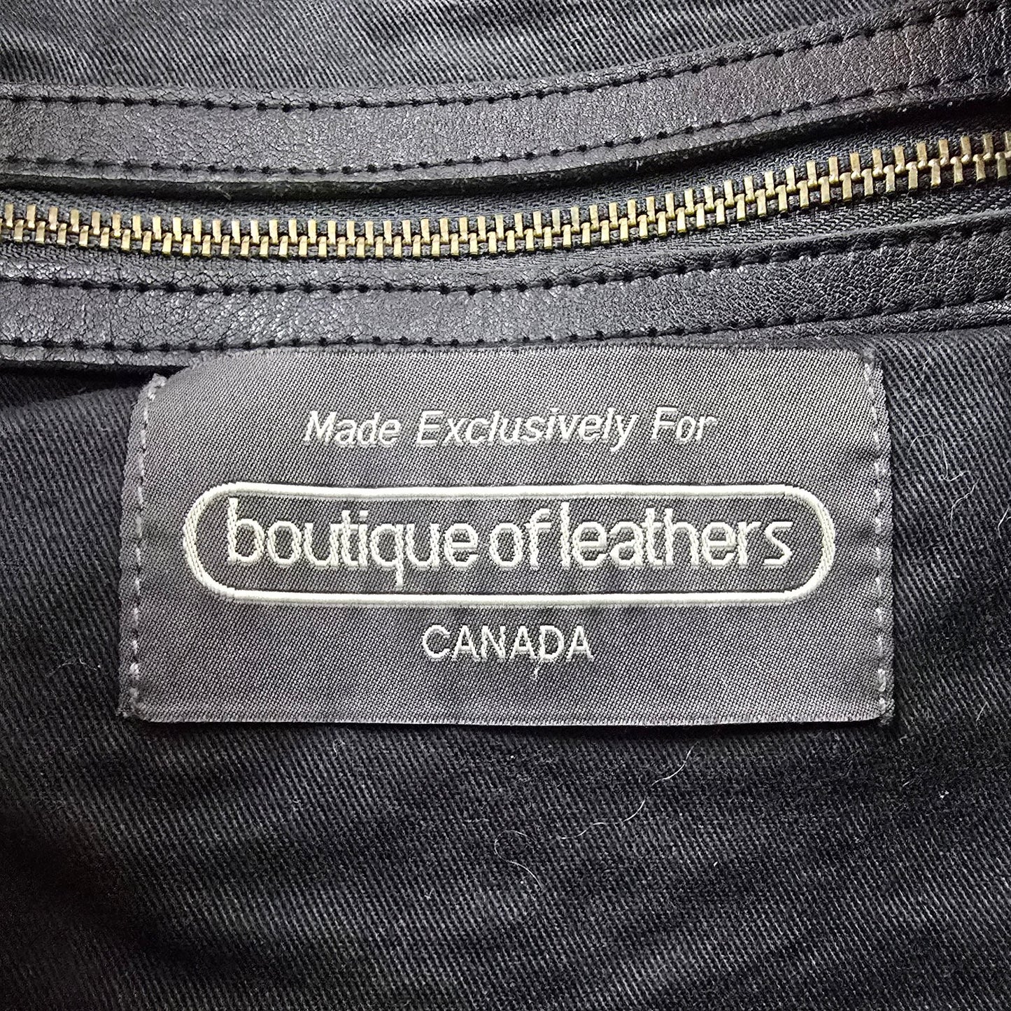 Boutique of Leathers Black Hobo Purse