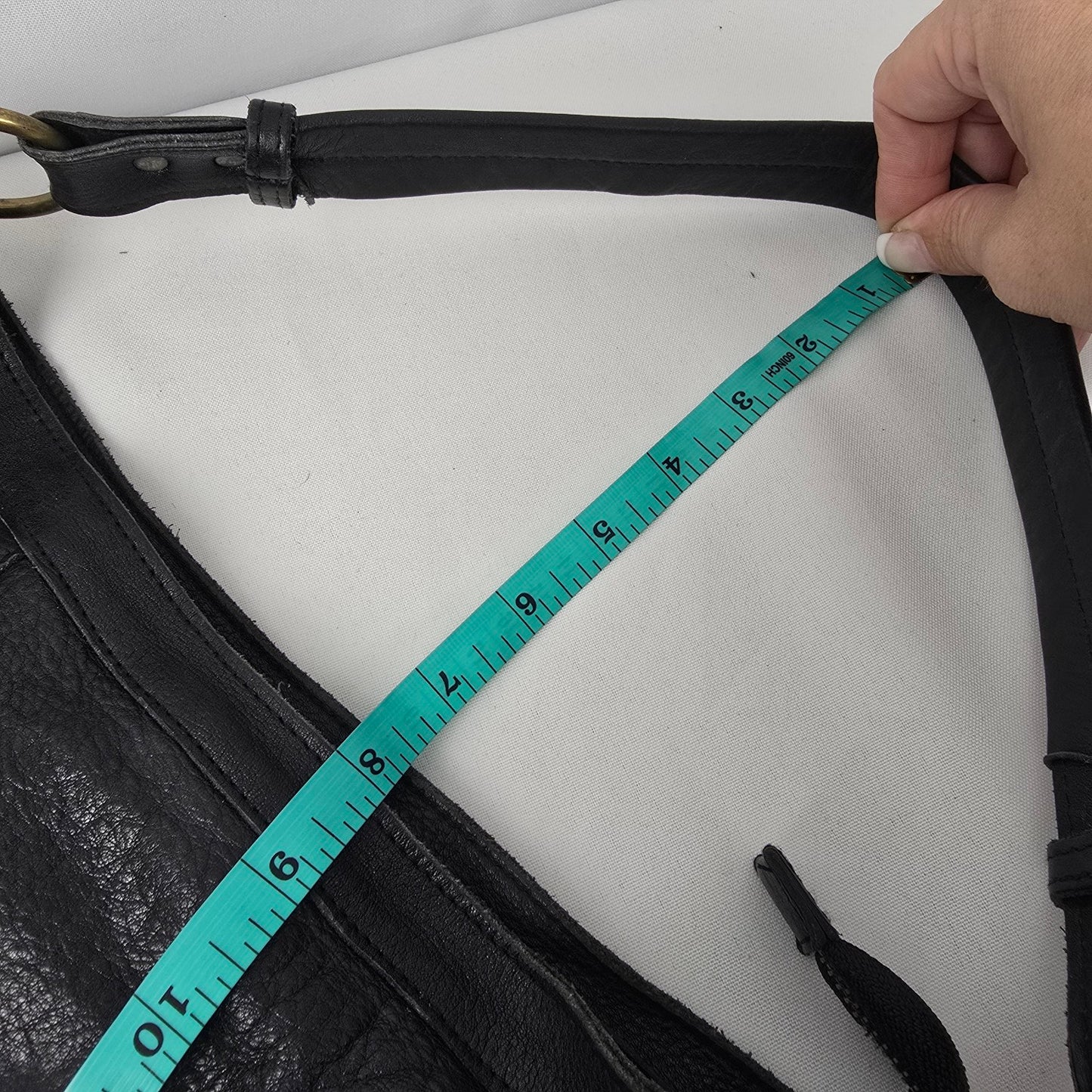 Boutique of Leathers Black Hobo Purse