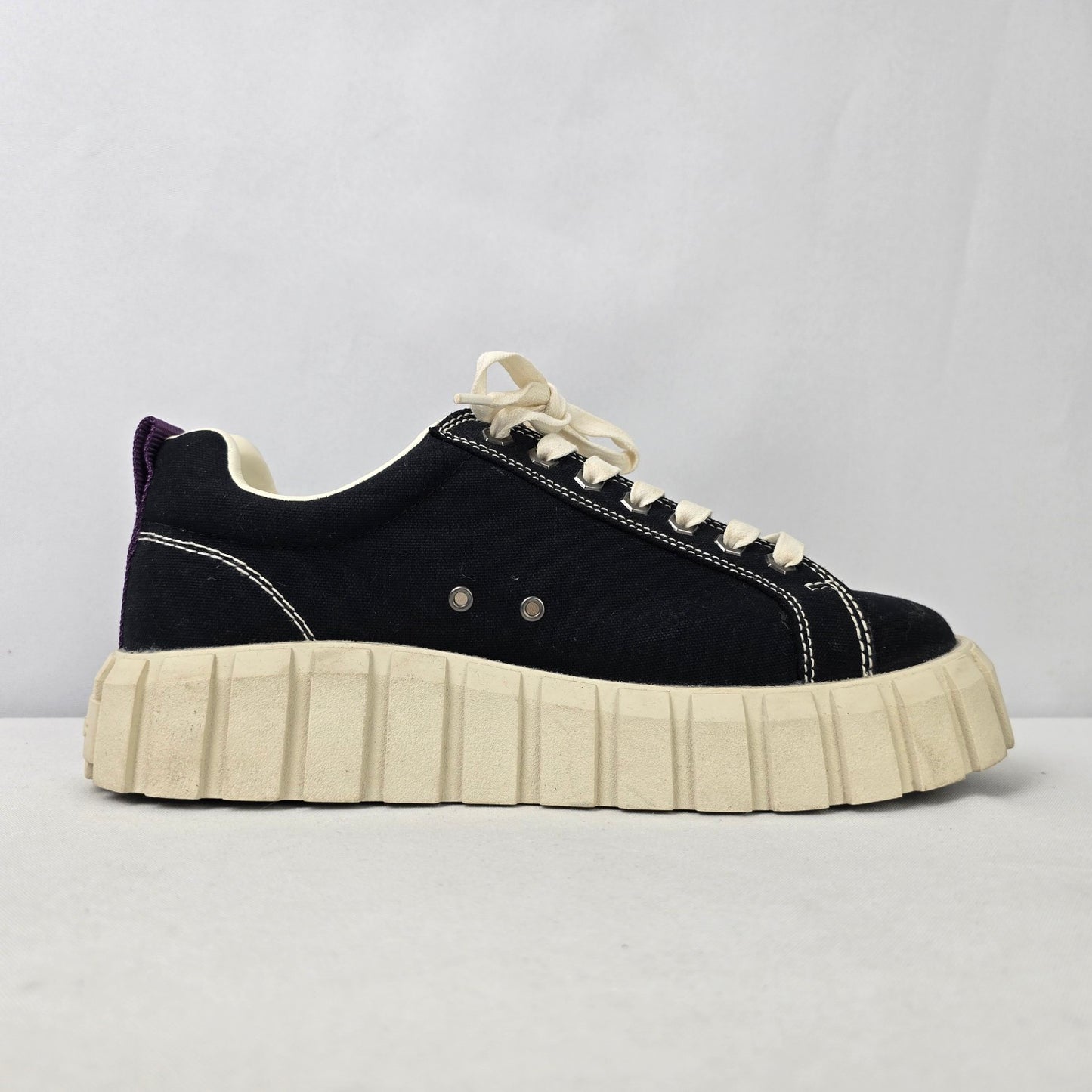 EYTYS  Odessa Black & Purple Lace Up Sneakers Size 10.5