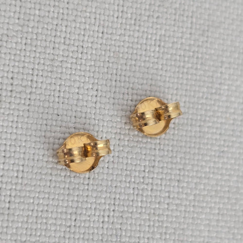 10K Gold Delicate Drop Earrings