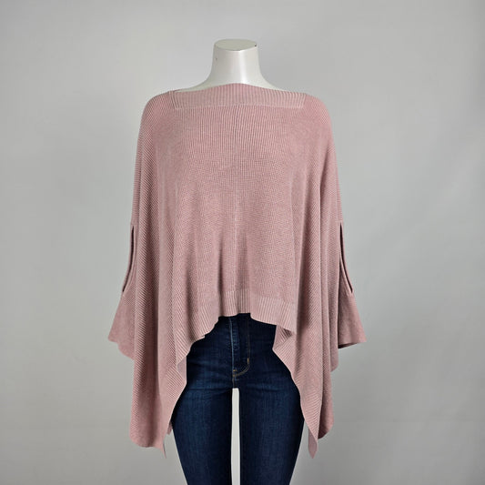The Lululemon Forward Flow Cape Poncho Pink Onesize