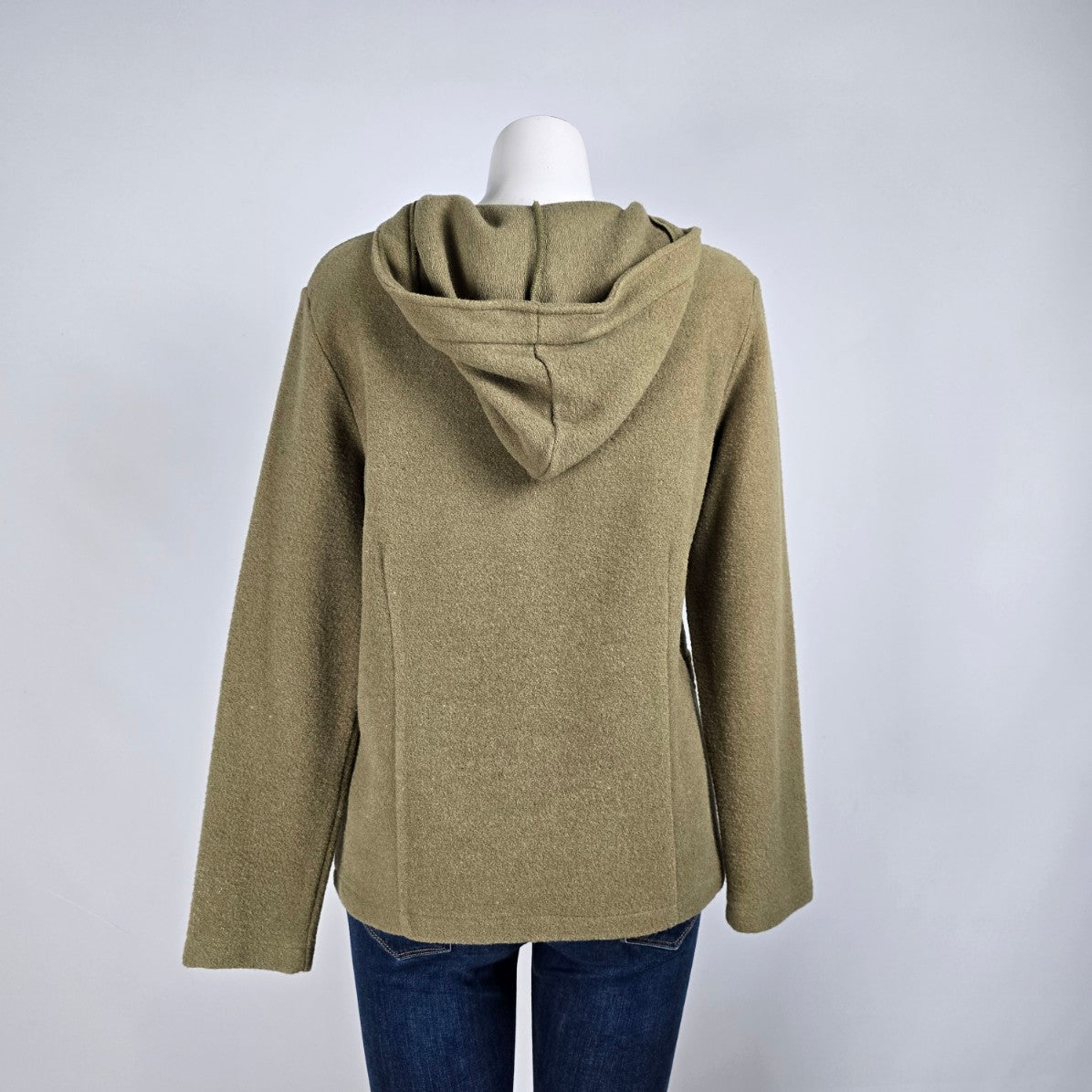 Finlha Sport Wool Button Up Jacket Size M