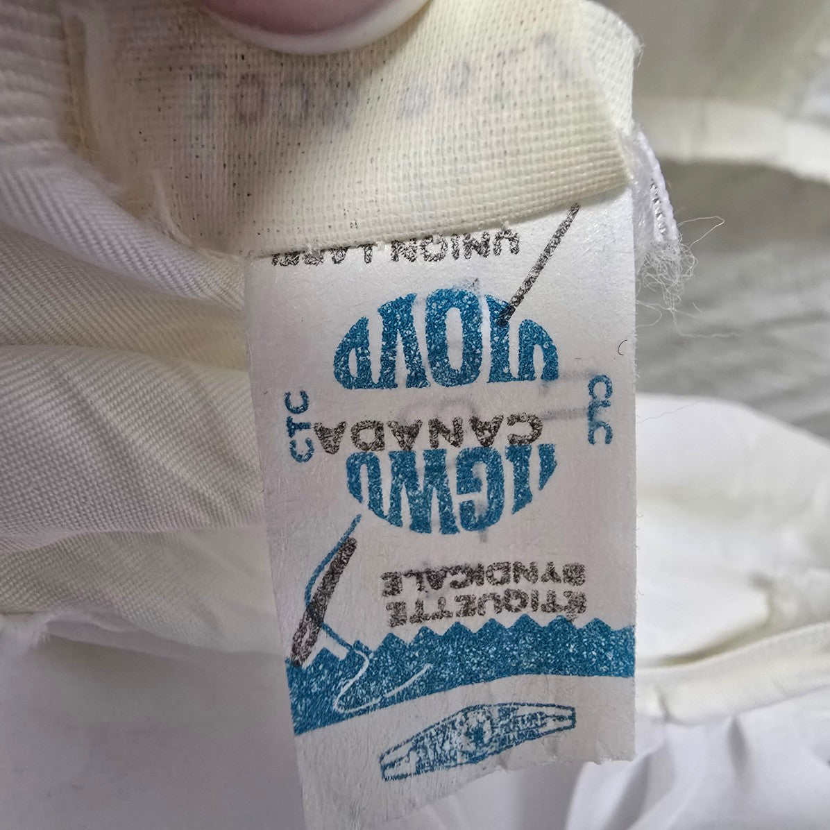 Vintage Union Label White Wedding Dress Size XS