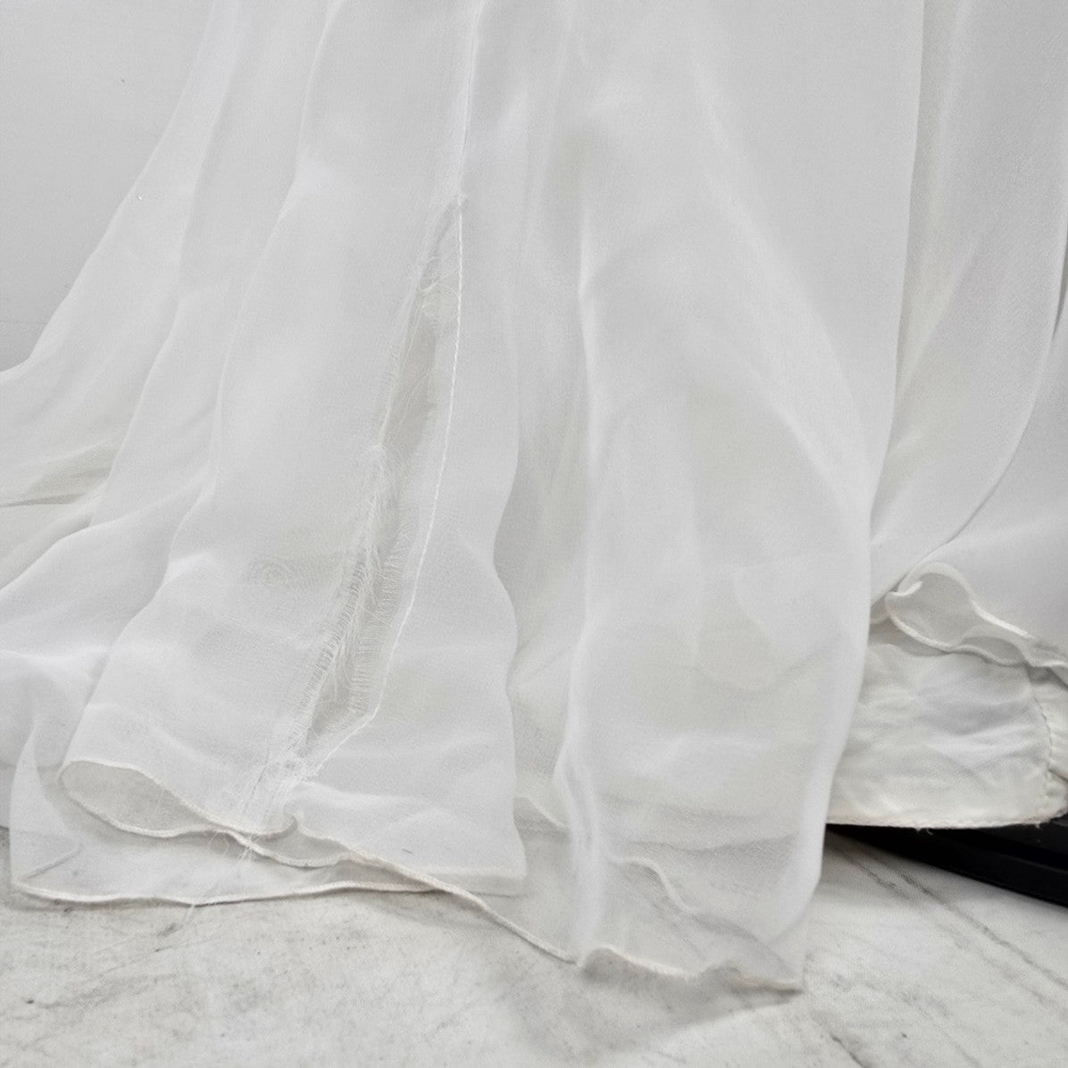 Vintage Union Label White Wedding Dress Size XS