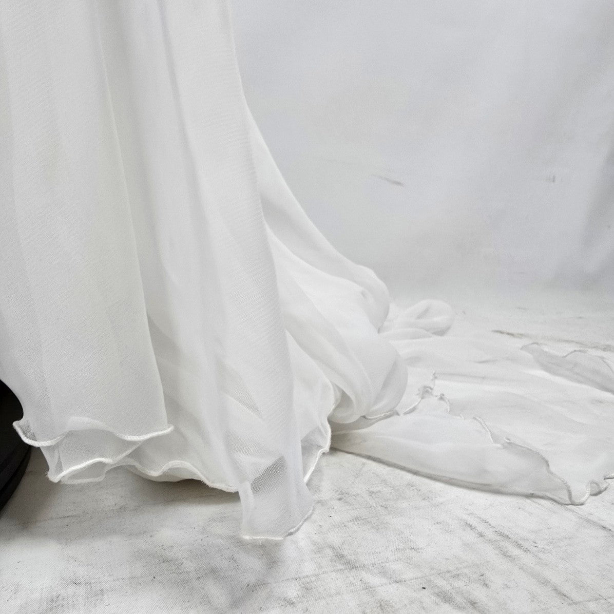 Vintage Union Label White Wedding Dress Size XS