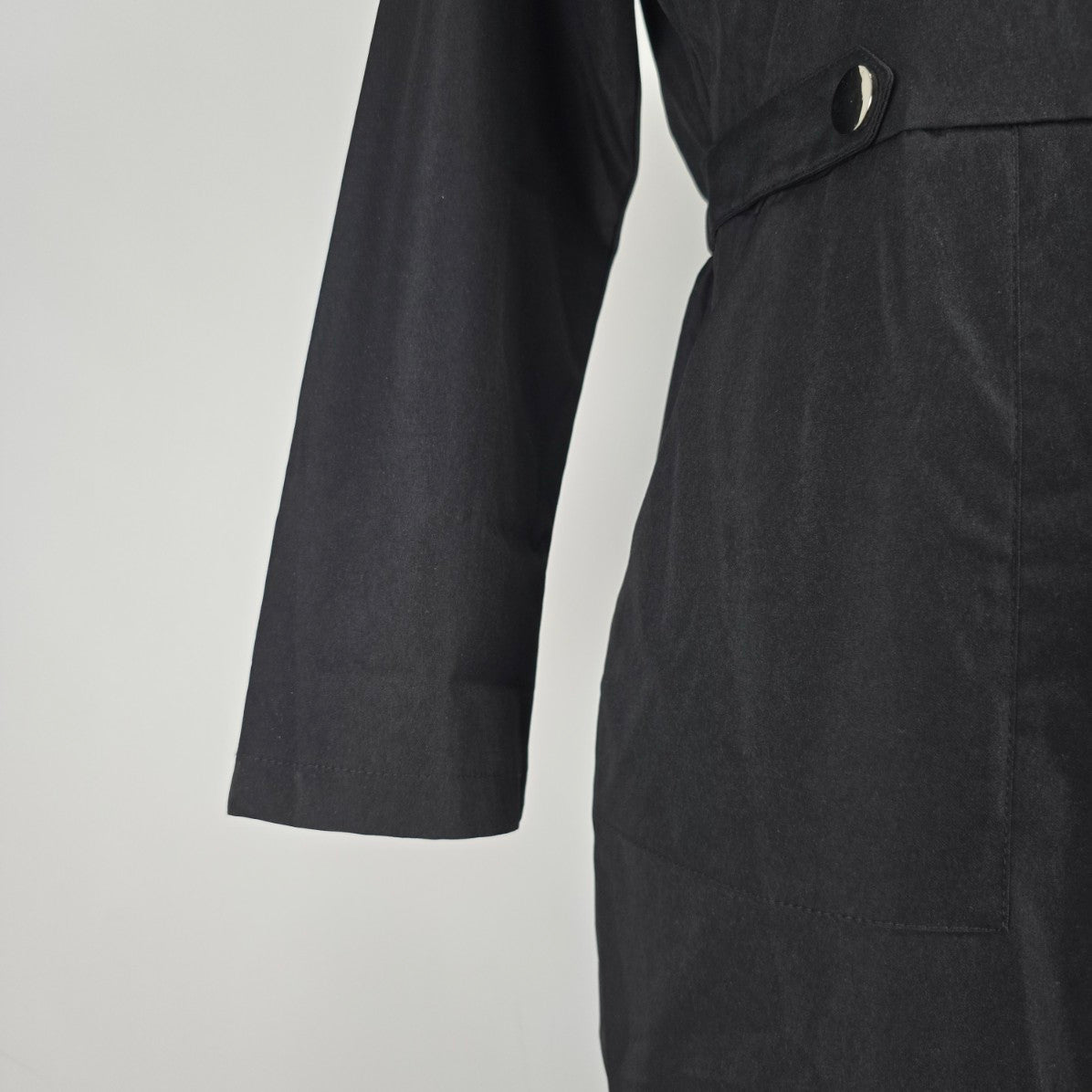 Nasty Gal Black Zip Up Jumpsuit Size M