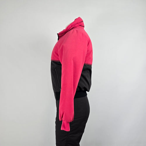 Vintage May West Pink & Black 2 Piece Snow Set Size 10