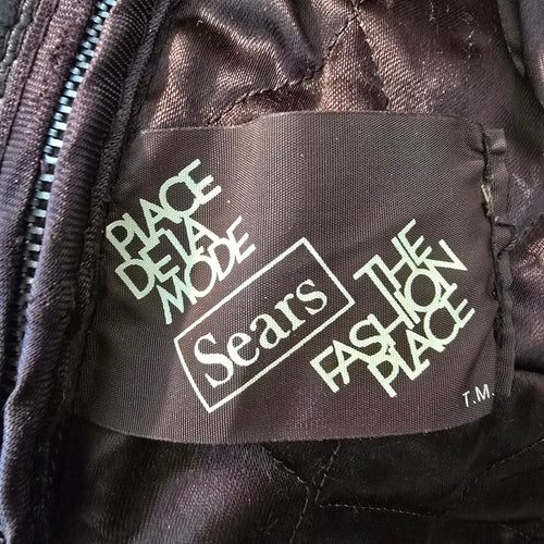 Vintage Sears  Brown Leather Jacket Size M/L