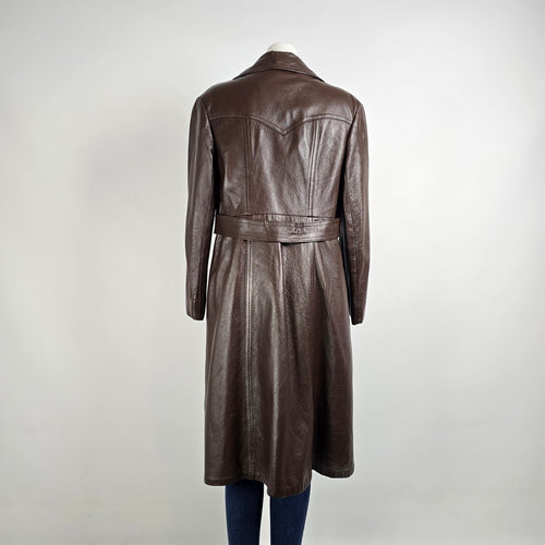 Vintage Sears  Brown Leather Jacket Size M/L