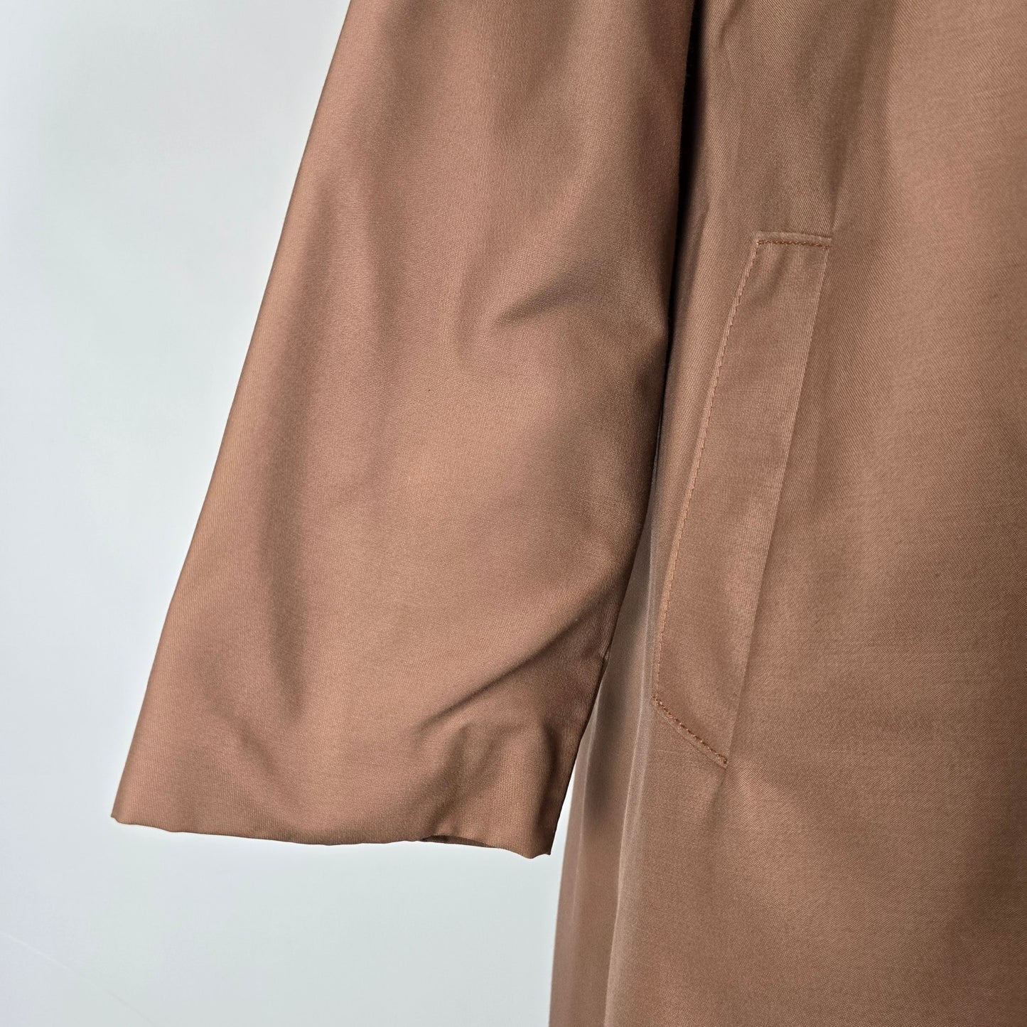 Vintage Brown Button Up Light Jacket Size L/XL