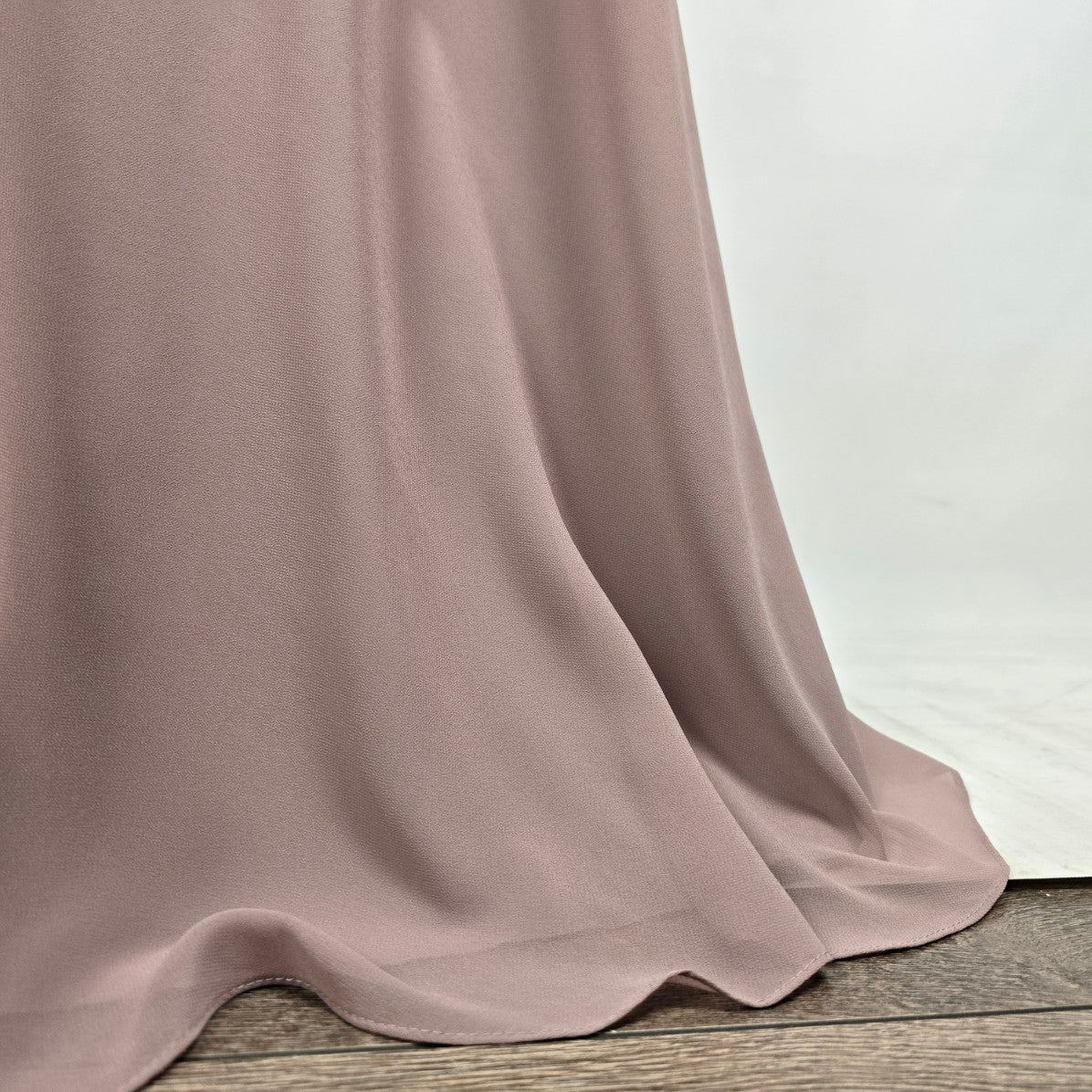 Allure Bridals Silver Rose Chiffon Sleeve Event Bridesmaids Dress Size 18 Style 1692