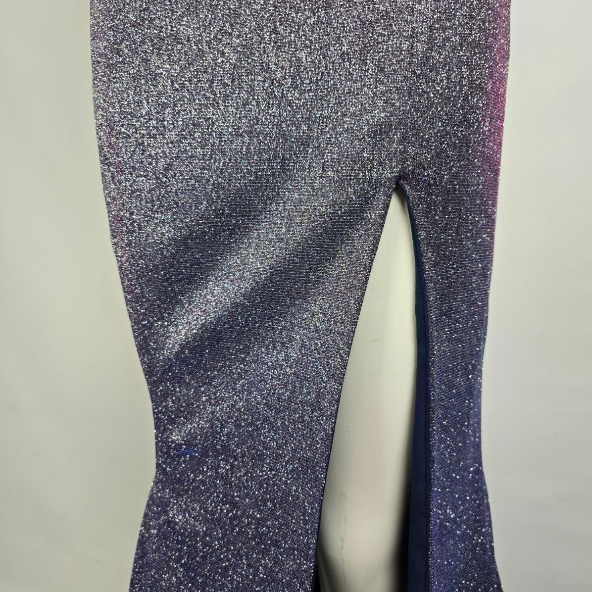 Les Demoiselle Navy Sparkle Two Piece Eventwear Gown Size 10 Style JX5058