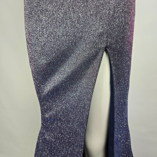 Les Demoiselle Navy Sparkle Two Piece Eventwear Gown Size 10 Style JX5058