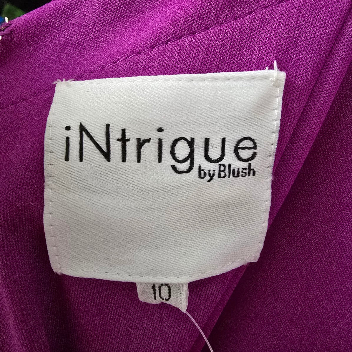 Intrigue Violet Long Eventwear Gown Size 10 Style 728