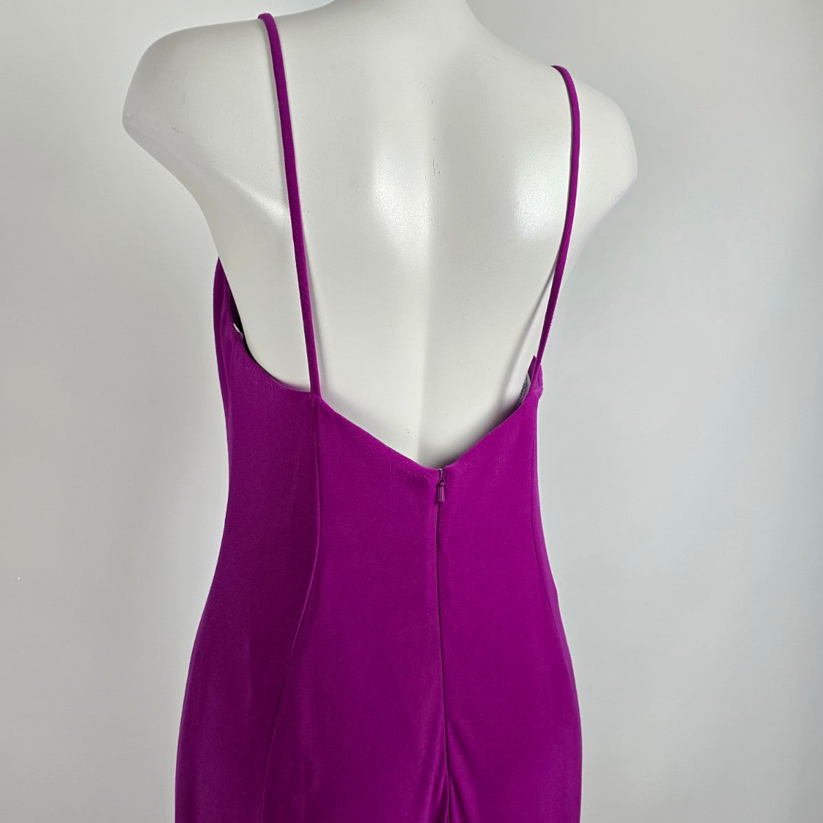Intrigue Violet Long Eventwear Gown Size 10 Style 728