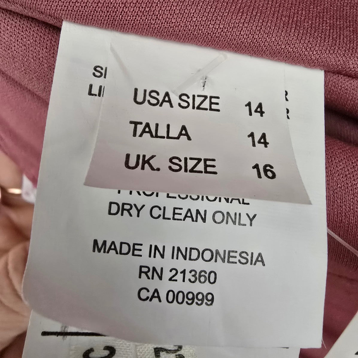 Mori Lee Rosewood Bridesmaids Gown Size 14 Style 31221