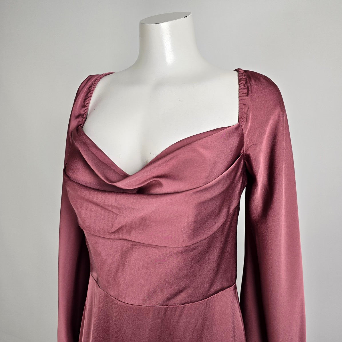 Mori Lee Rosewood Bridesmaids Gown Size 14 Style 31221