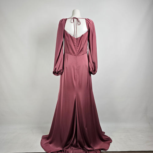 Mori Lee Rosewood Bridesmaids Gown Size 14 Style 31221