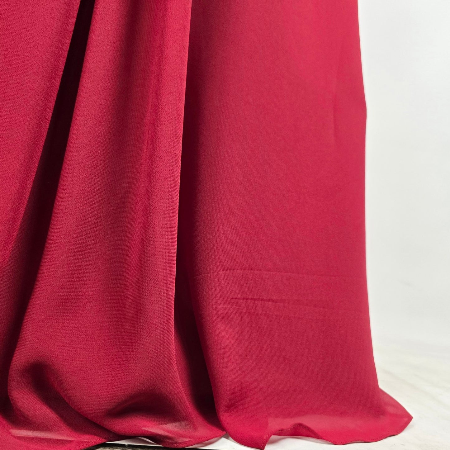 Morilee Claret Chiffon Sleeve Bridesmaid Gown Size 14 Style 21594