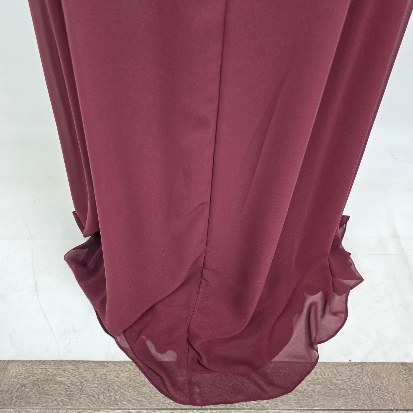 Morilee Bordeaux Bridesmaid Gown Size 14 Style 21796