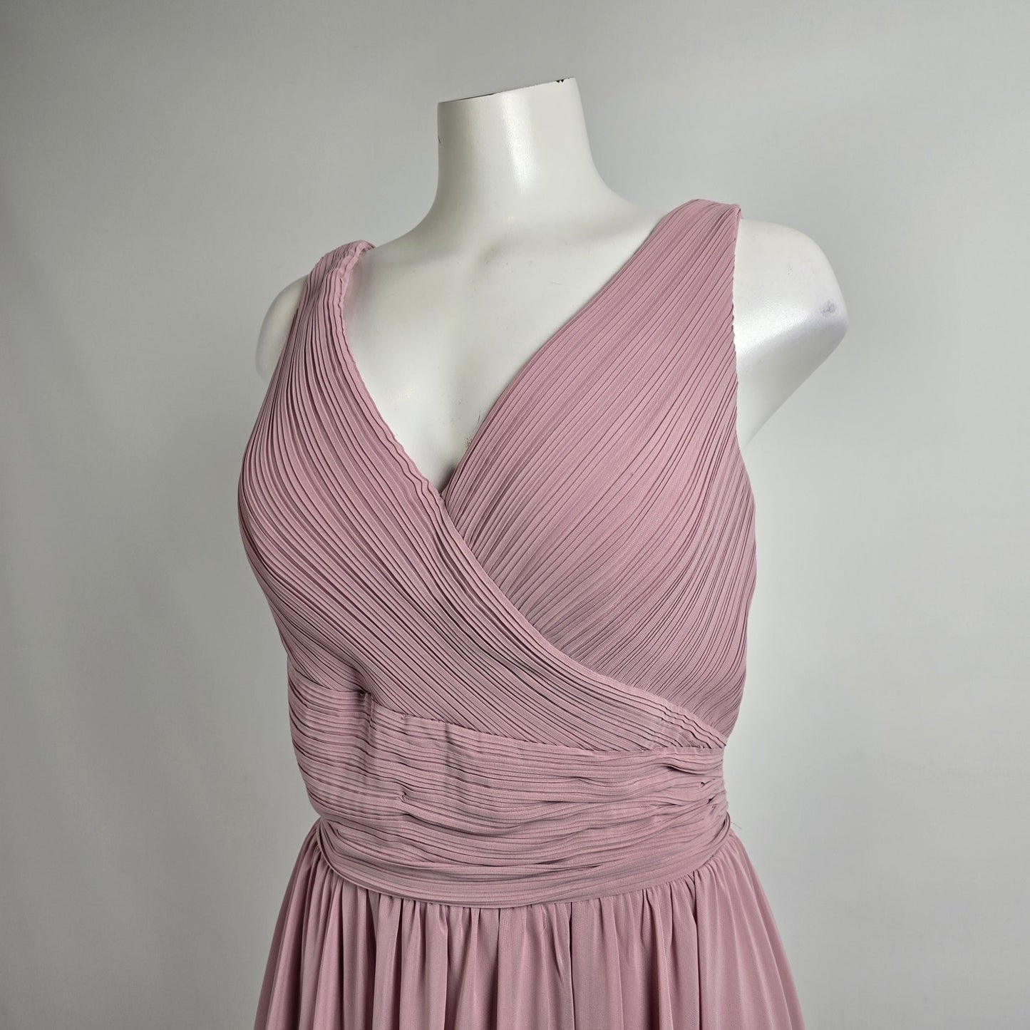 Mori Lee Dessert Rose Bridsmaid Dress Size 16 Style 21621