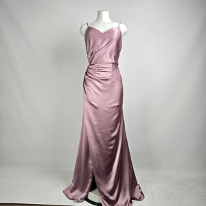Mori Lee Desert Rose Bridesmaid Gown Size 16 Style 21761
