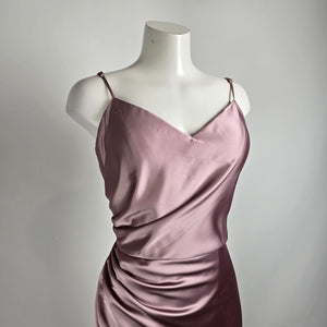 Mori Lee Desert Rose Bridesmaid Gown Size 16 Style 21761