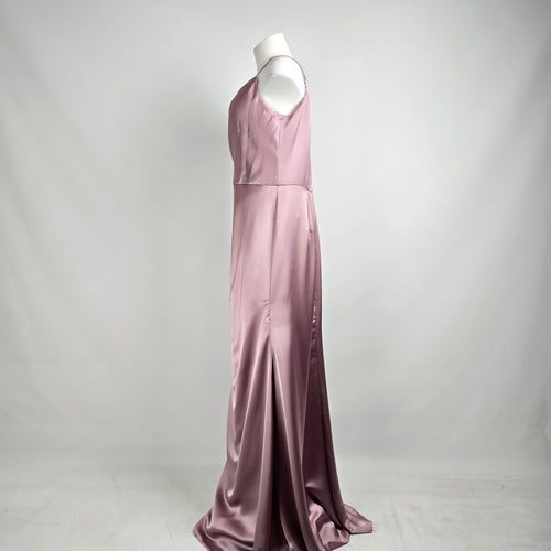 Mori Lee Desert Rose Bridesmaid Gown Size 16 Style 21761