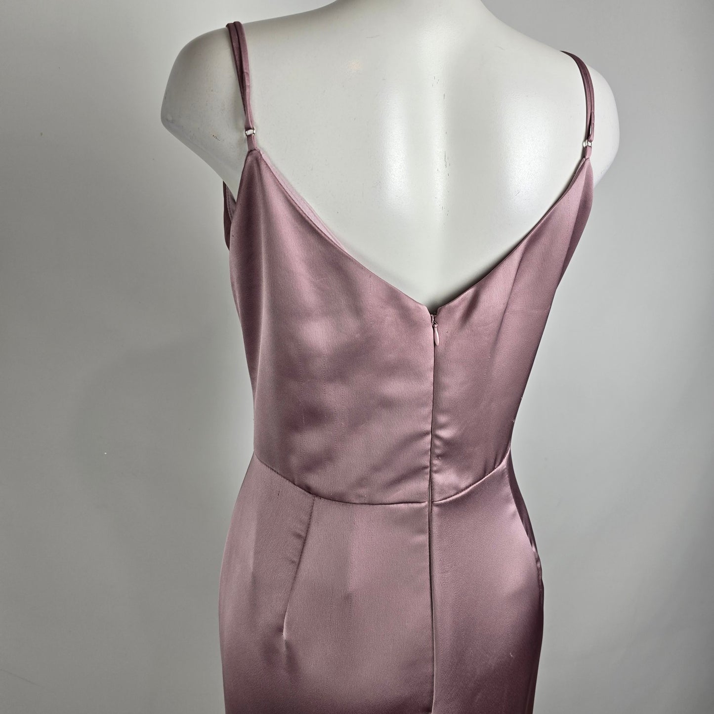 Mori Lee Desert Rose Bridesmaid Gown Size 16 Style 21761