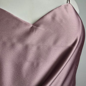 Mori Lee Desert Rose Bridesmaid Gown Size 16 Style 21761
