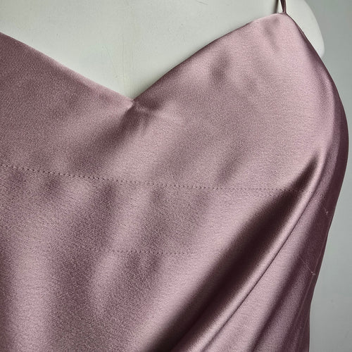 Mori Lee Desert Rose Bridesmaid Gown Size 16 Style 21761