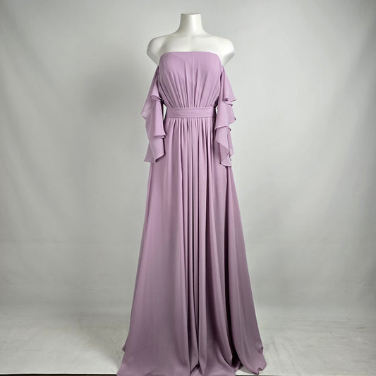Gigi Gather & Gown Hydrangea Purple Bridesmaid Gown Size 16