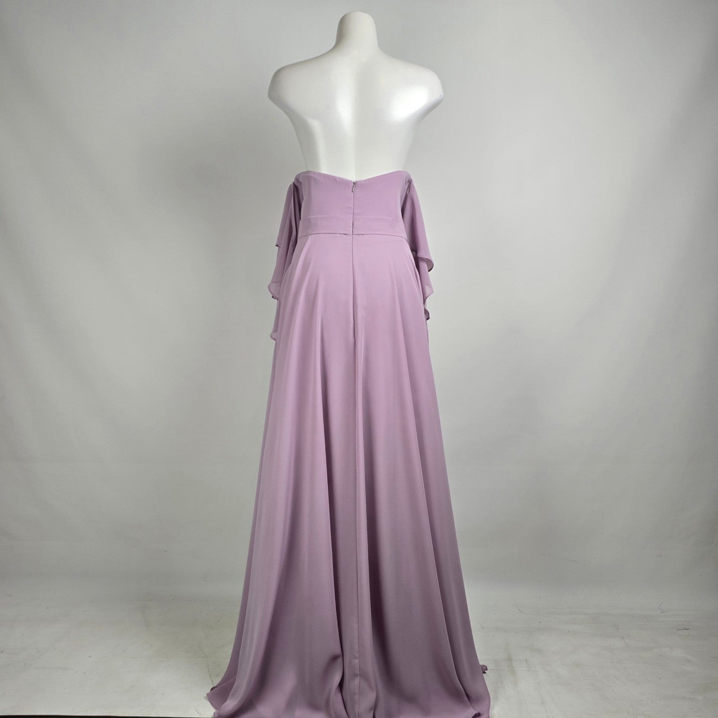 Gigi Gather & Gown Hydrangea Purple Bridesmaid Gown Size 16