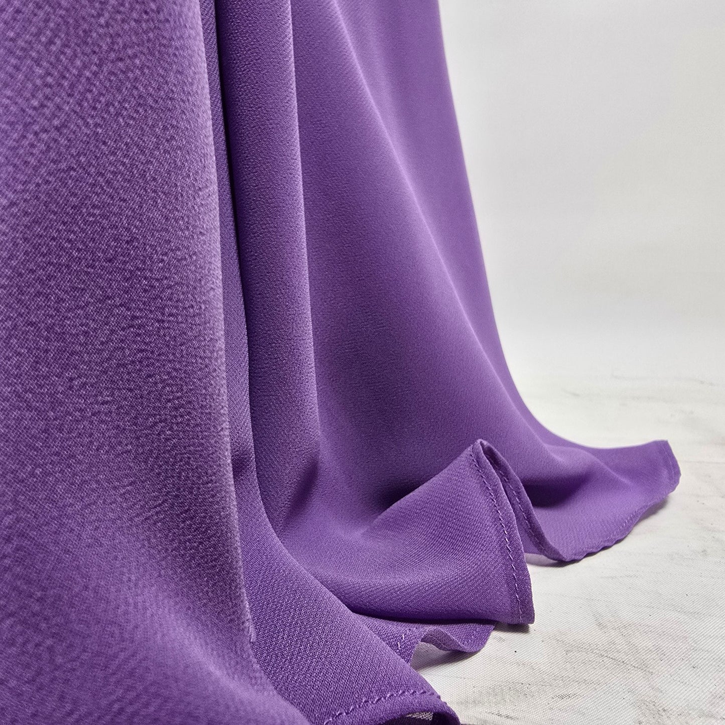 Gigi Gather & Gown Purple Drop Shoulder Bridesmaid Gown Size 16