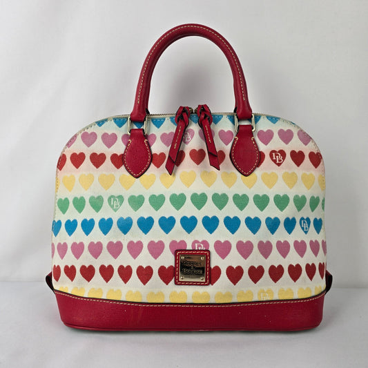 Dooney & Bourke Candy Hearts Satchel Handbag