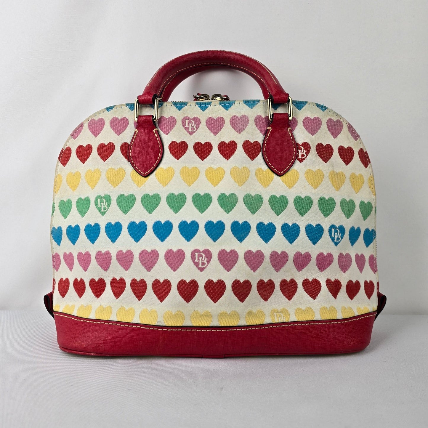 Dooney & Bourke Candy Hearts Satchel Handbag
