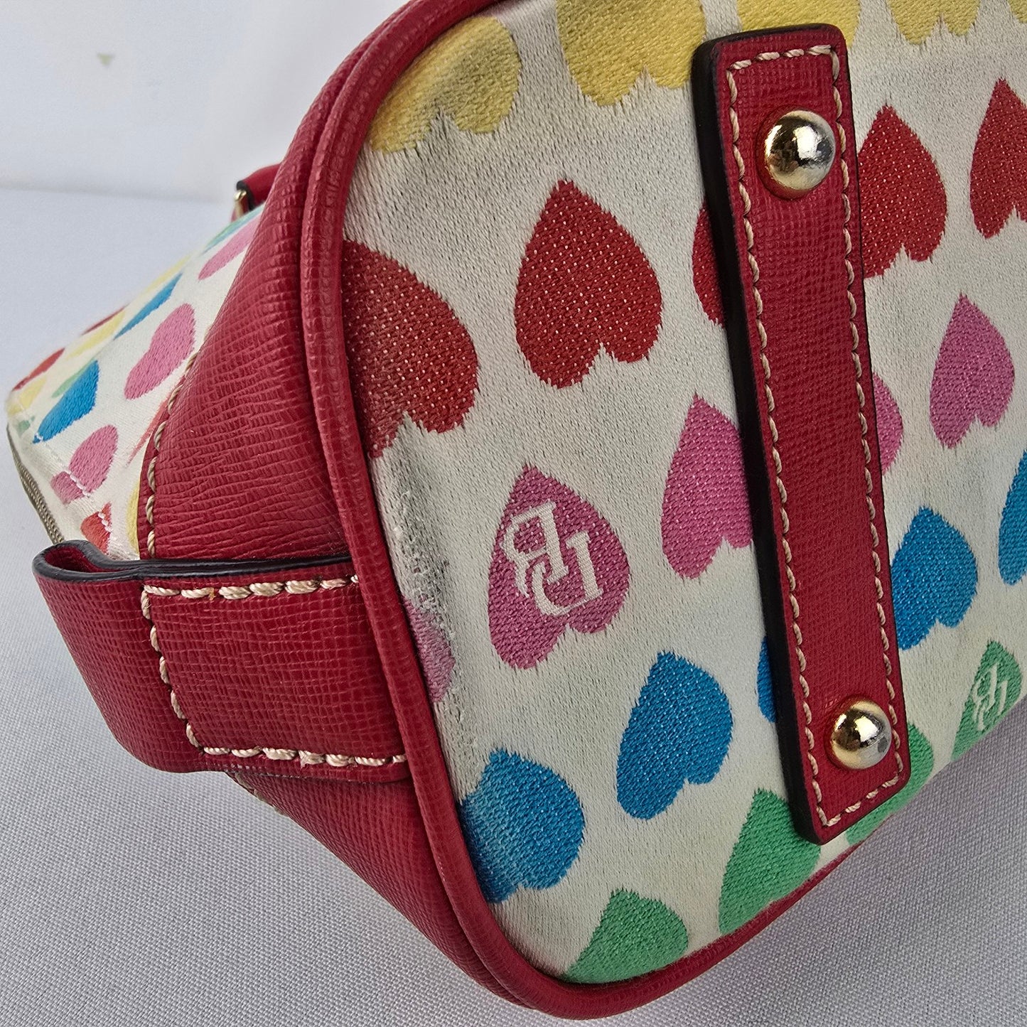Dooney & Bourke Candy Hearts Satchel Handbag