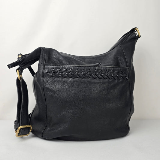 Great American Leatherworks Black Shoulder Purse