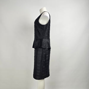 Frank Lyman Black Sheath Dress Size 12