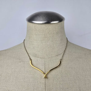 Vintage Coro Gold Fill Collar Necklace