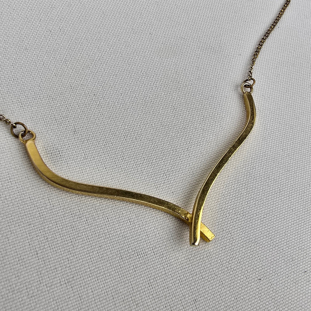 Vintage Coro Gold Fill Collar Necklace