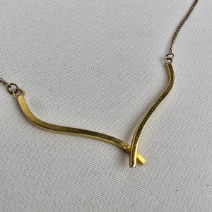 Vintage Coro Gold Fill Collar Necklace