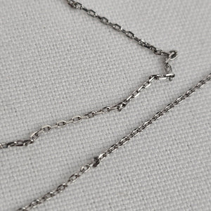 Mom Crystal Pendant Silver Necklace