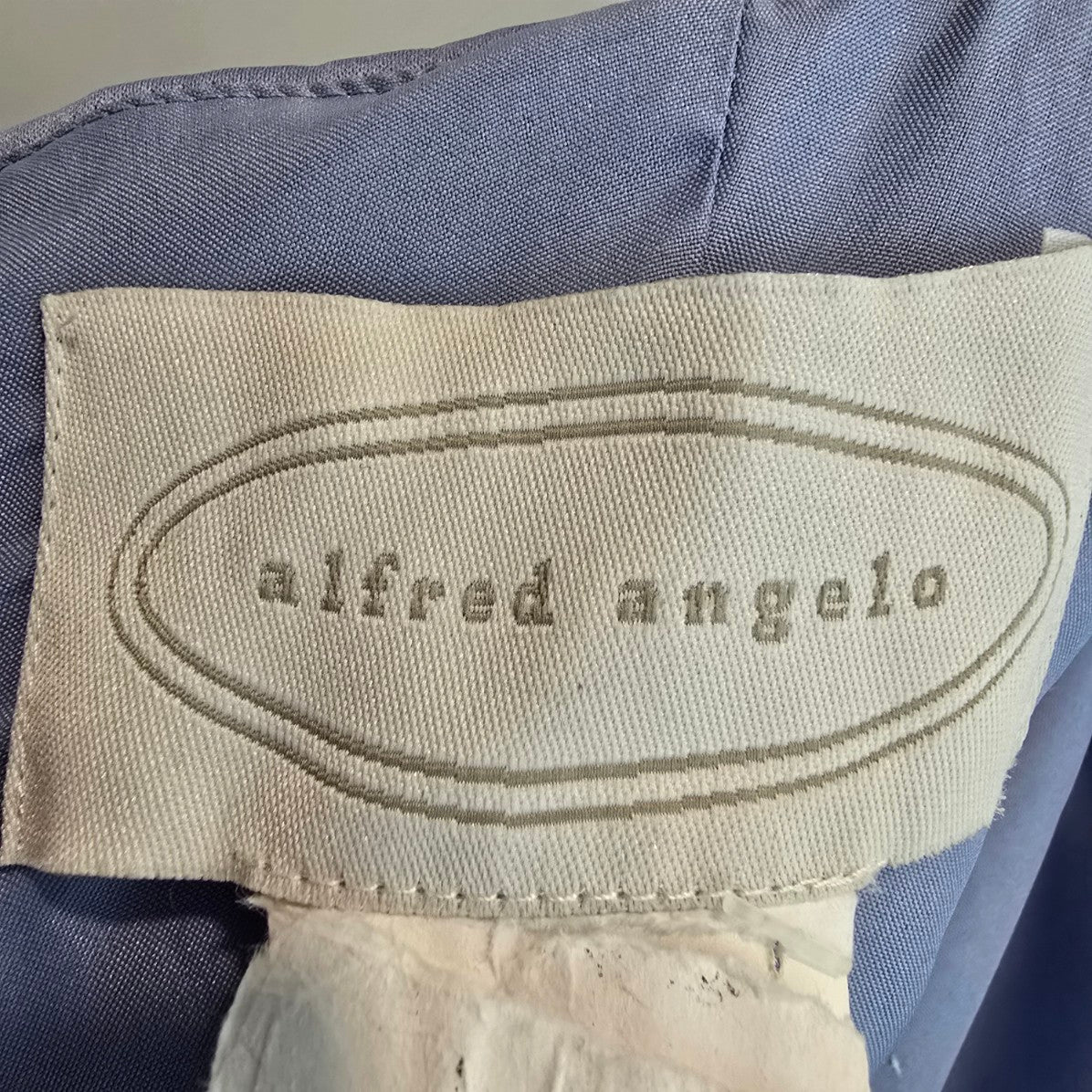Alfred Angelo Blue Wrap Gown Size S