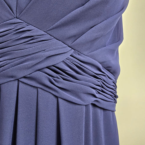 Mori Lee Blue Bridesmaids Event Gown Size 20