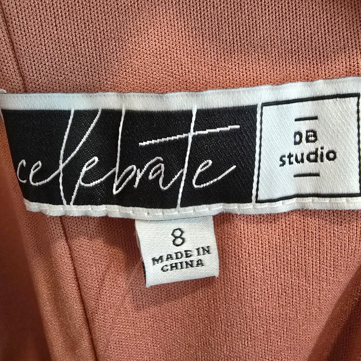 Celebrate Spice Long Bridesmaids Gown Size 8