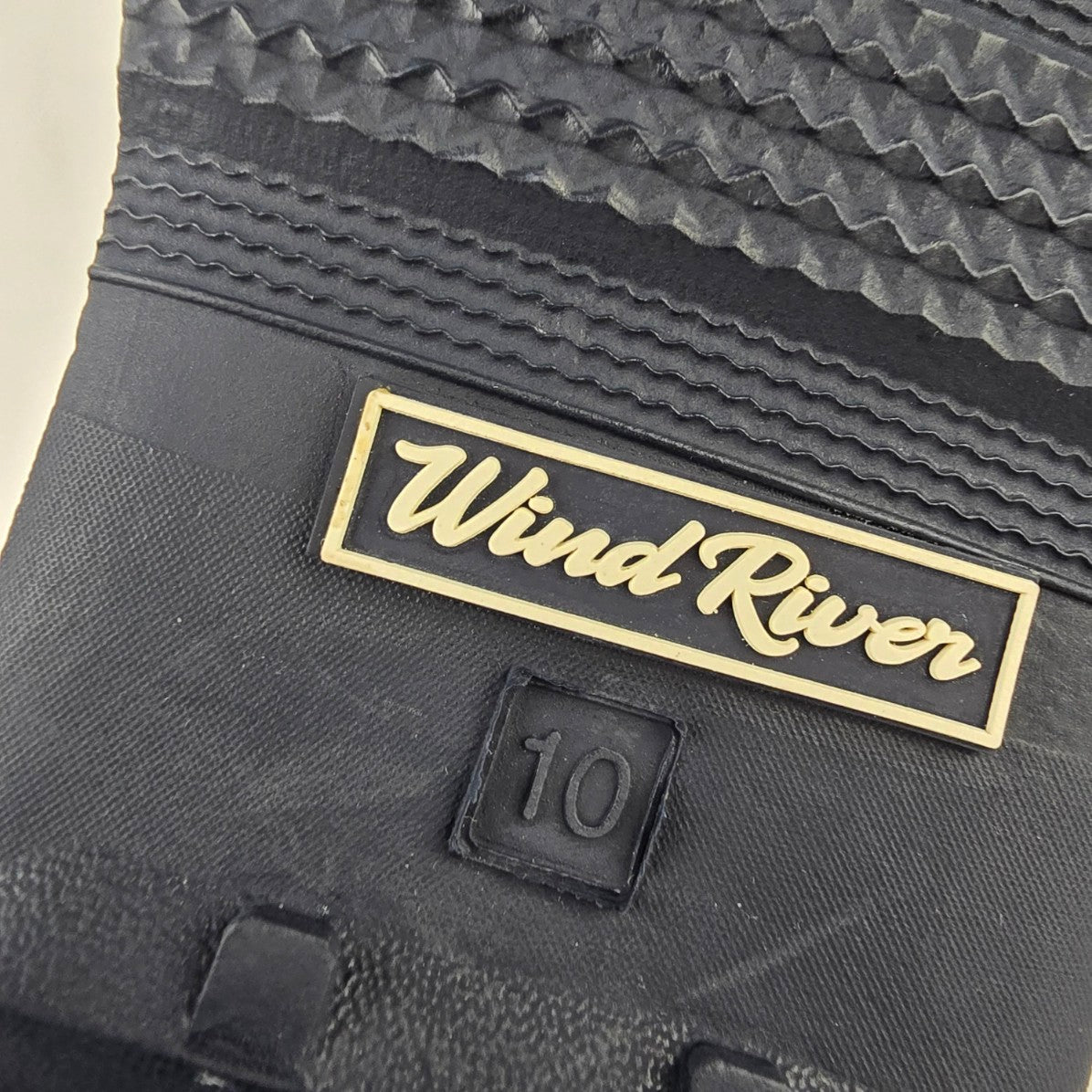 Wind River Blue Plaid Rubber Ankle Boots Size 10