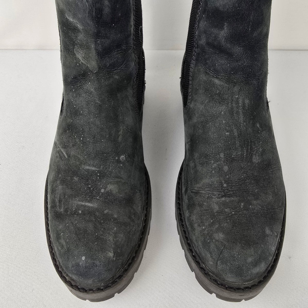 Timberland Black Suede Ankle Boots Size 9