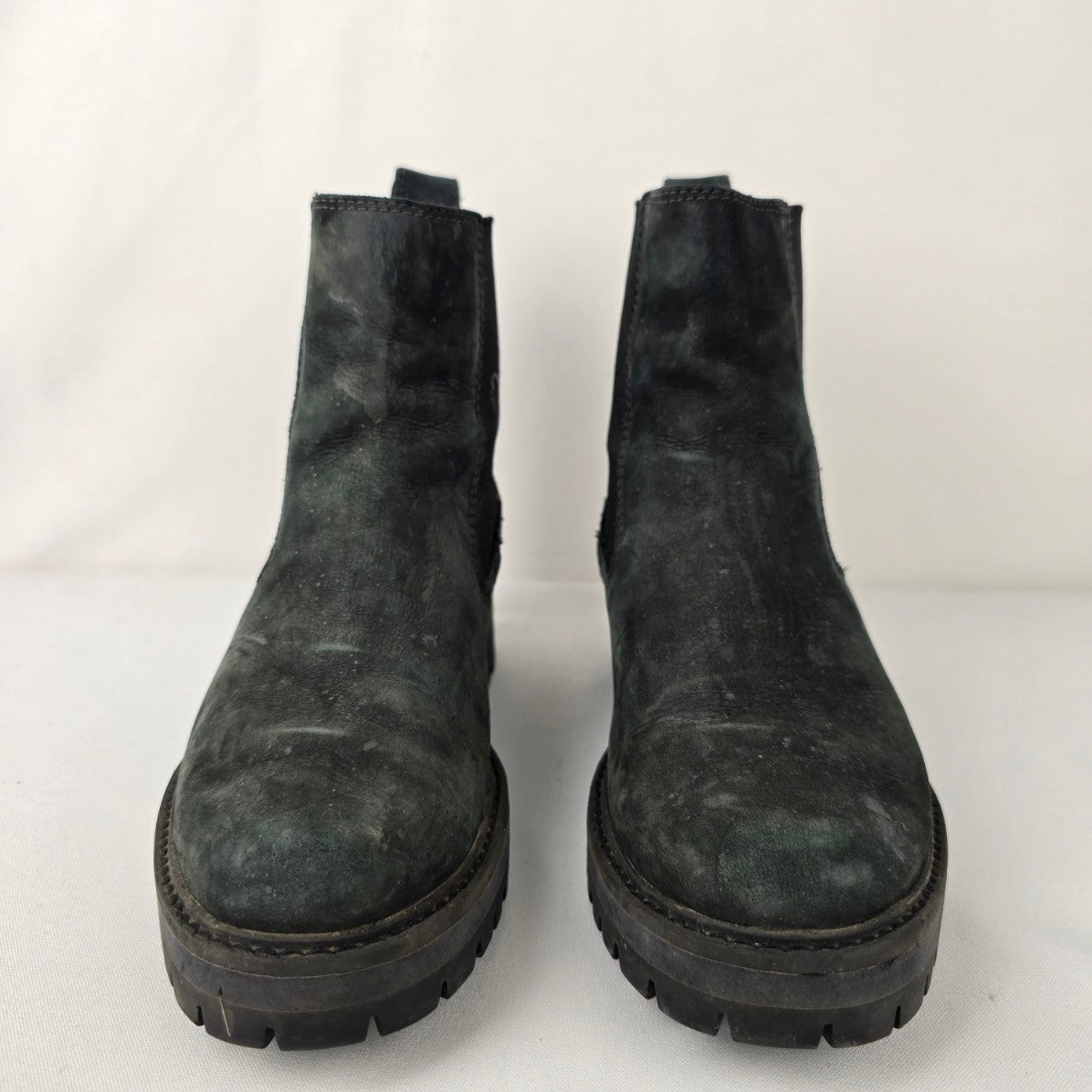 Timberland Black Suede Ankle Boots Size 9