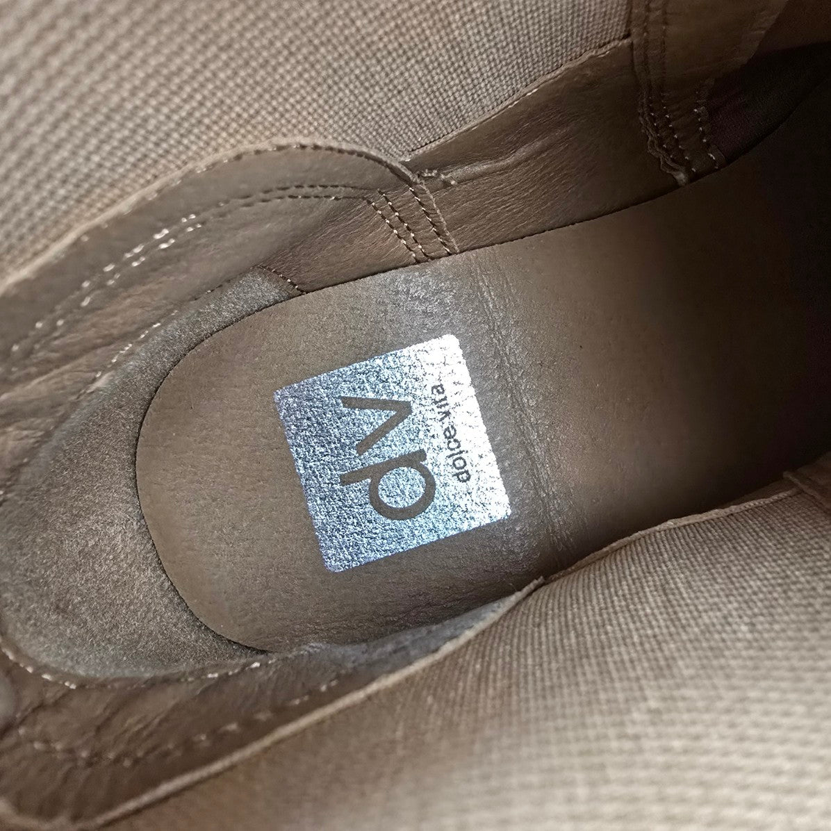 Dolce Vita Brown Wedge Ankle Boots Size 7